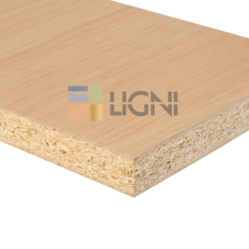 Tablero aglomerado rechapado roble natural 19 mm a medida